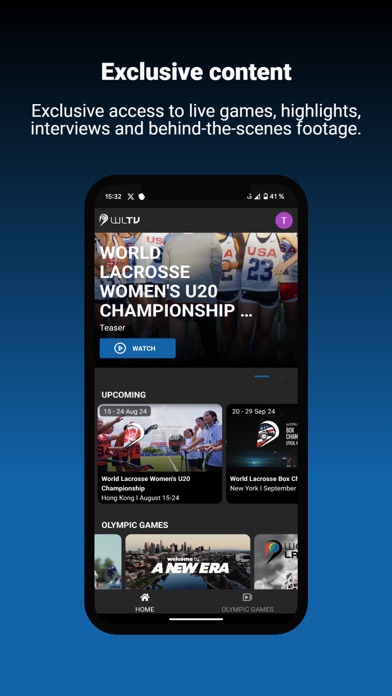 World Lacrosse TV Screenshot