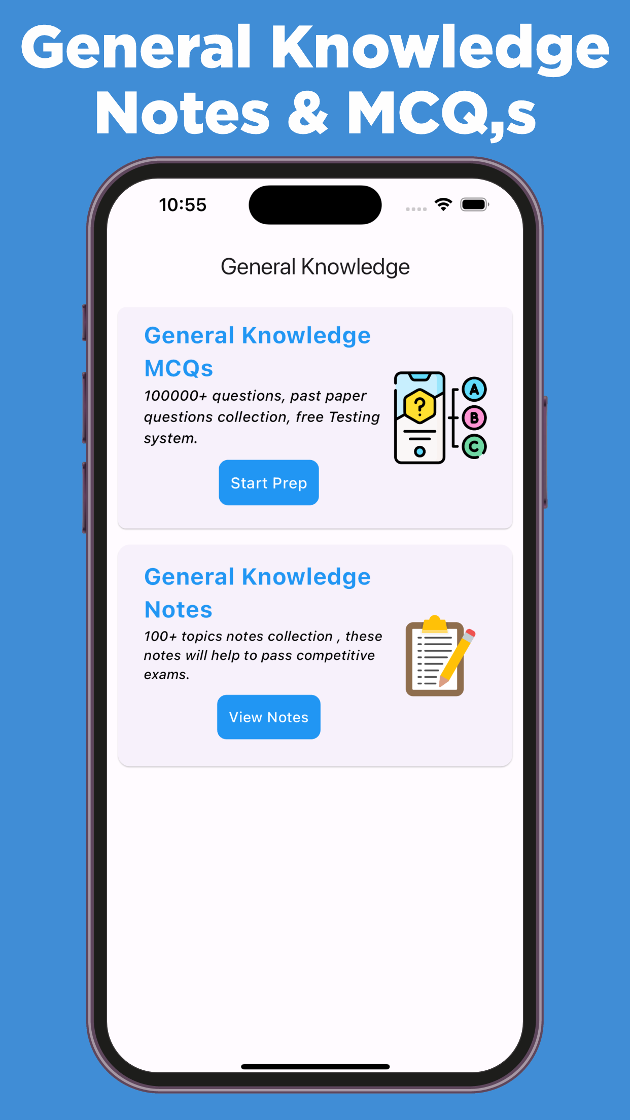 General Knowledge Notes & MCQs