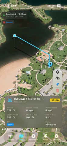 Remote ID Drone Radar Screenshot 4 of 5