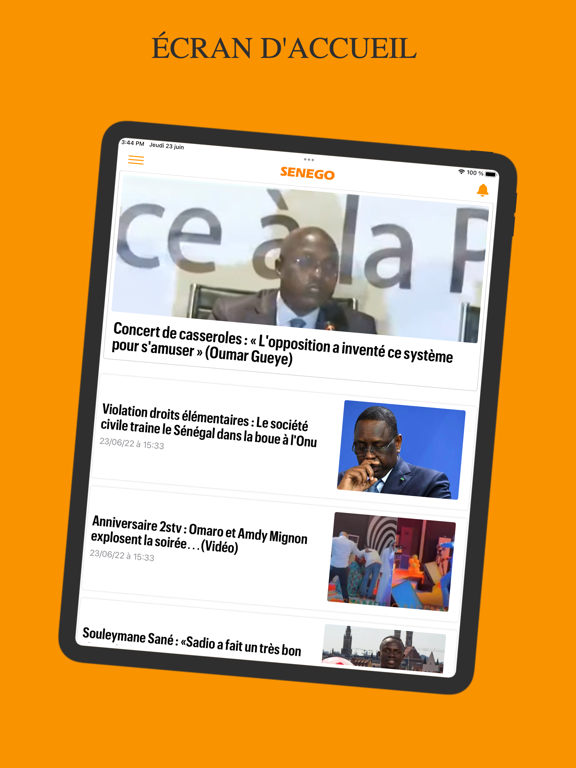 Screenshot #4 pour Senego: Actualité au Sénégal