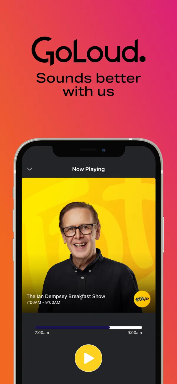 Screenshot #1 pour GoLoud: Radio, Podcasts, Music