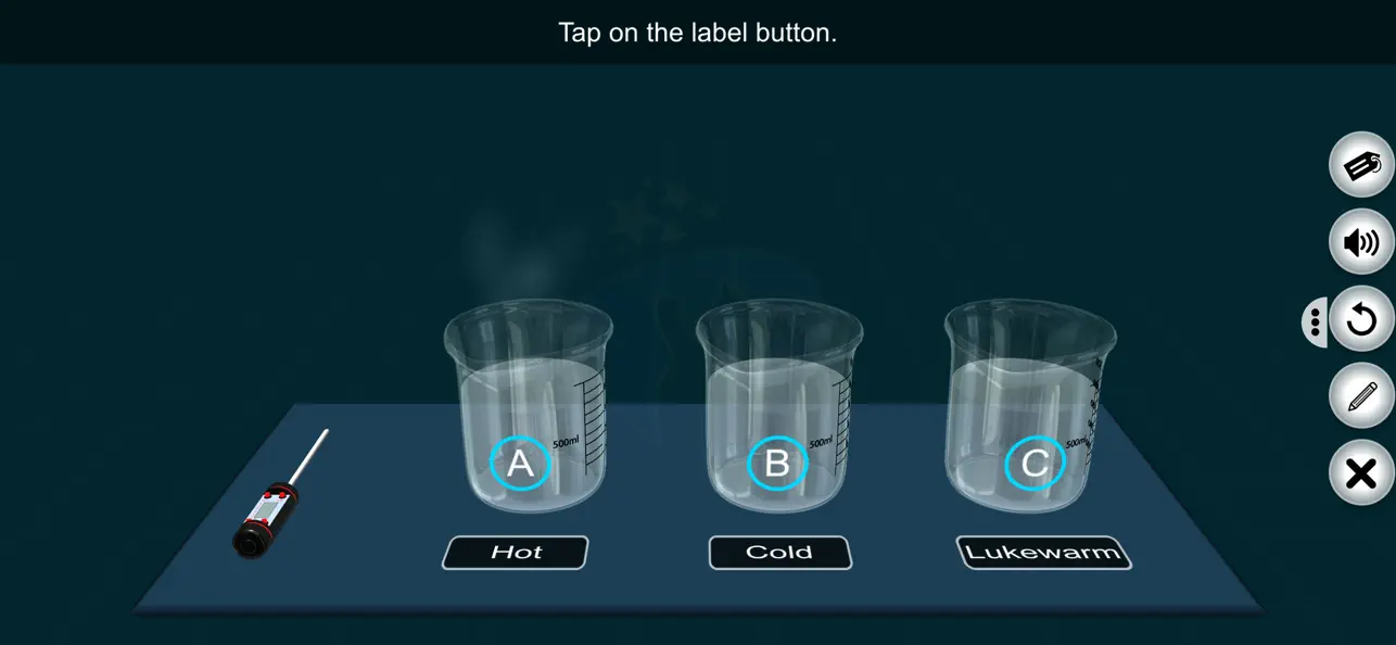 Screenshot #1 pour Heat & Cold Sense–EduTech Era