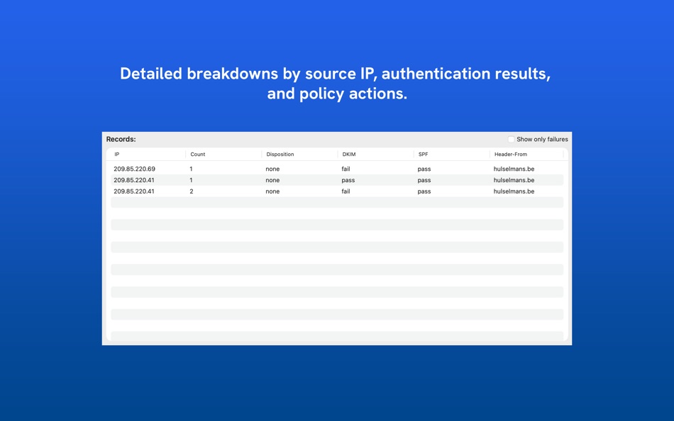 #3. DMARC Viewer (macOS) Με: Jonah Hulselmans