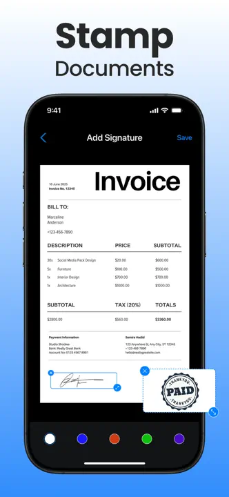 Scanner App - Scan PDF & Docs: Screenshot 9 von 10