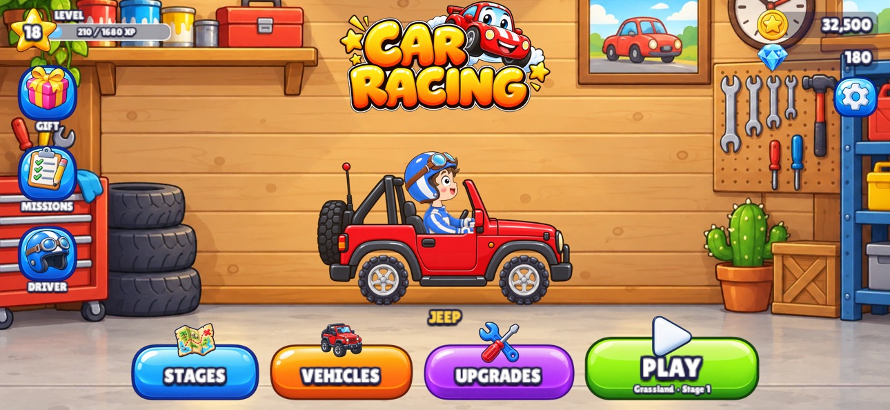 Screenshot 7 of Car Racing: Uphill Adventure