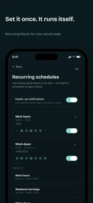 Unfreeze - Screen Time Blocker screenshot 3