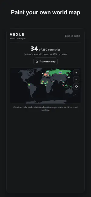 Vexle: Daily Flag Drawing screenshot 4