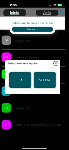 Autobuses Chiclana screenshot
