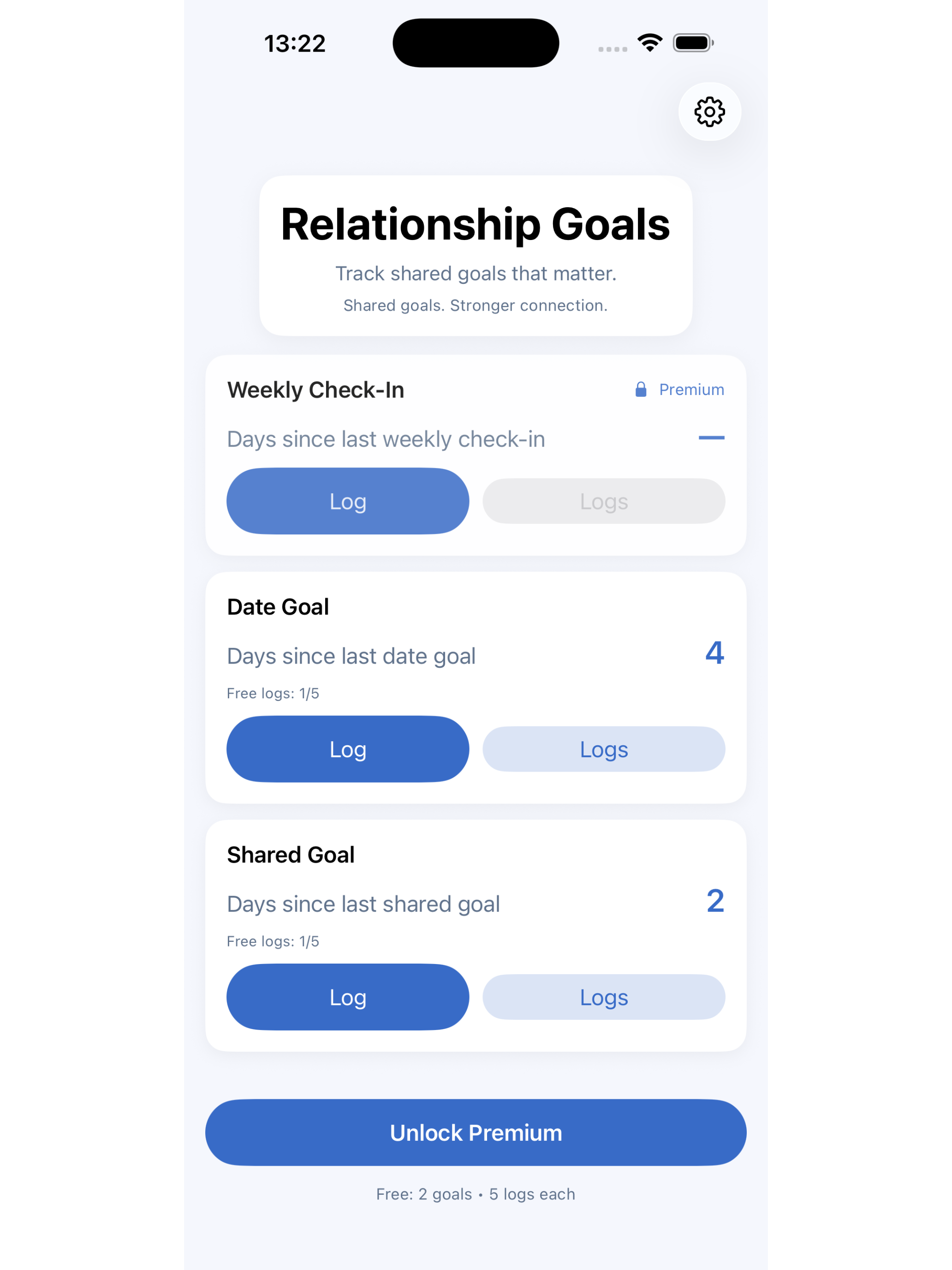 Relationship Goals Tracker screenshot 6