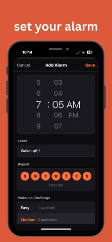 Alarma Karma: Wake Up Smarter screenshot