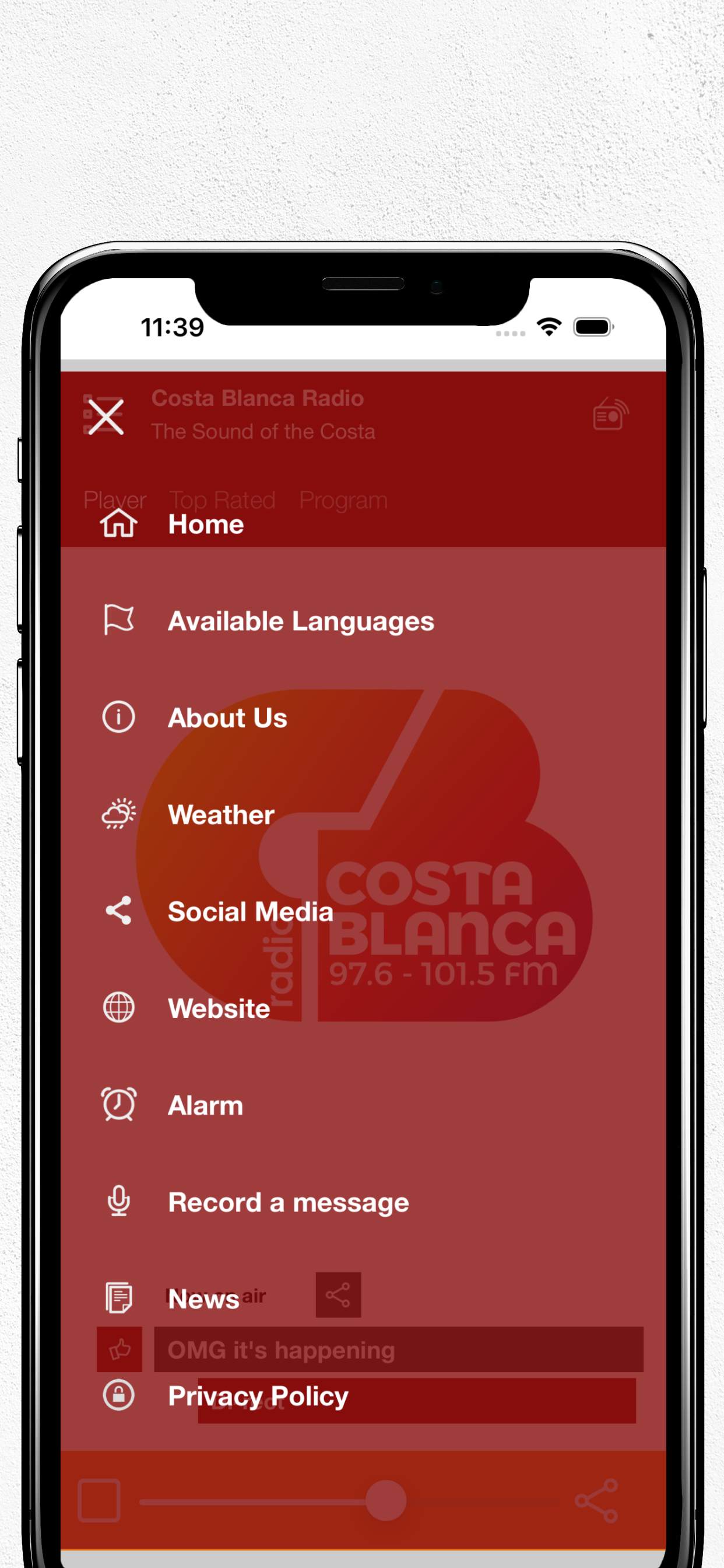 Costa Blanca Radio screenshot 3