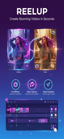 ReelUp App screenshot