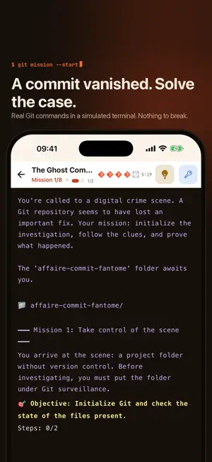 GitQuest: Learn Git & GitHub screenshot 1