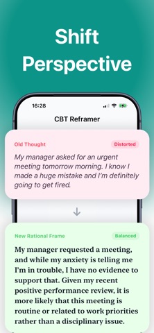 CBT Thought Diary - MindPivot Screenshot 3 of 5