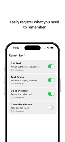 Remember: Stay Reminded Simply Screenshot 1 of 3