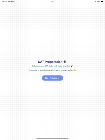 Shortcut SAT iPad screenshot