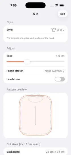 Capture d'écran de Pawtern - DIY Clothes For Pets sur iPhone 5