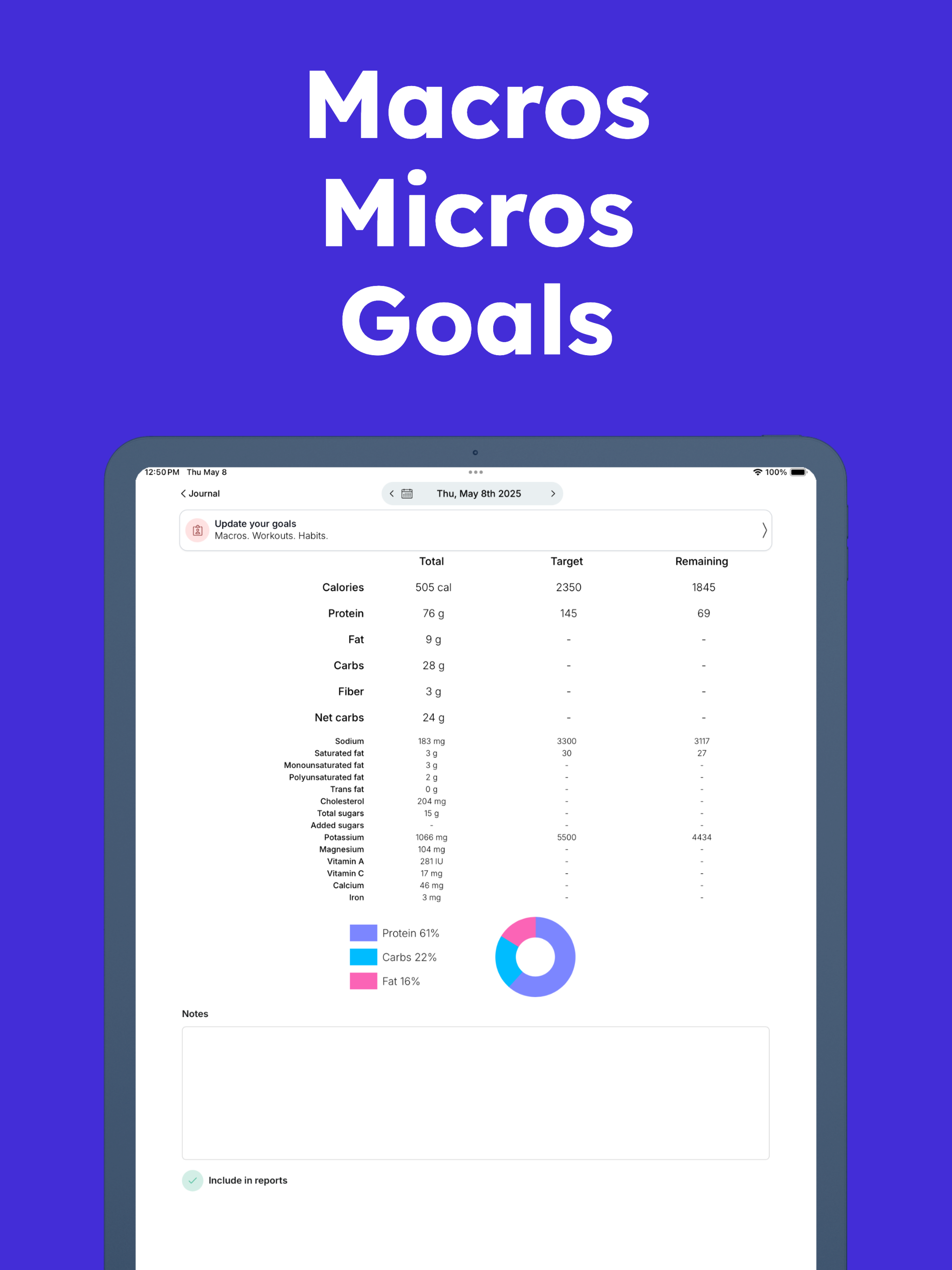 Joy Health Tracker