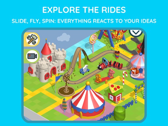 Pango Theme Park Builder iPad screenshot 2 - Education app