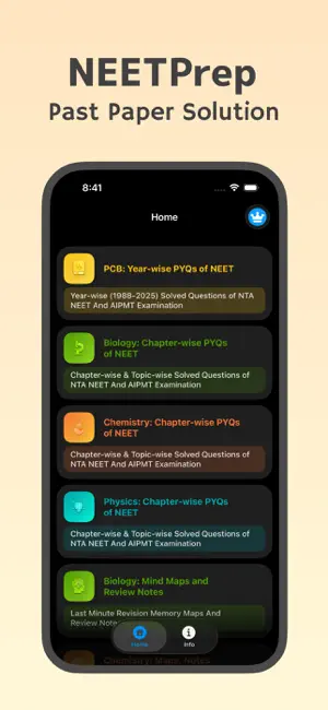 NEET PYQs: Solved Papers screenshot 1