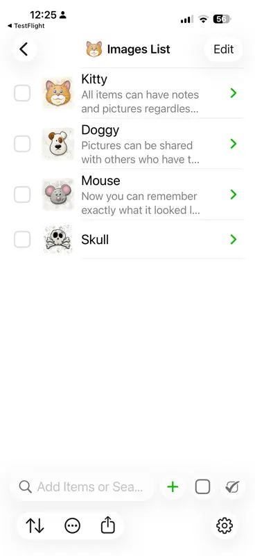 My Lists screenshot 4 of 5