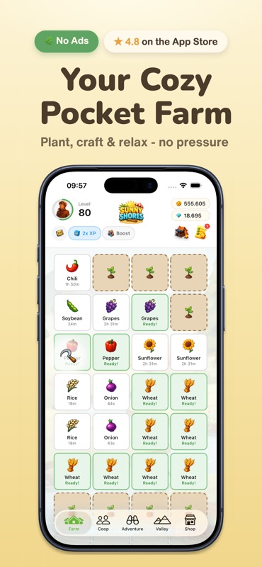 Tiny Harvest: Cozy Farming screenshot 1