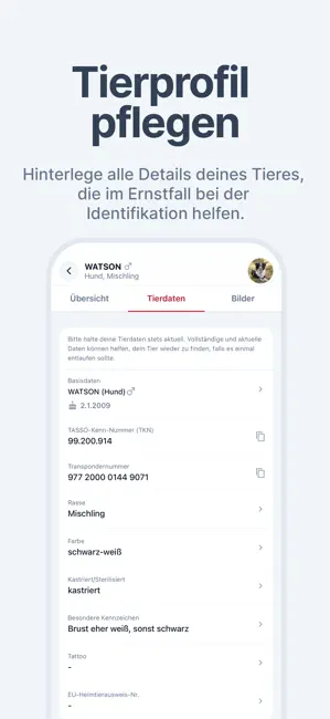 MeinTASSO iPhone screenshot 6