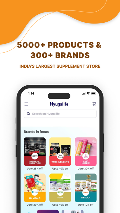 HyugaLife Health Shopping App Screenshot