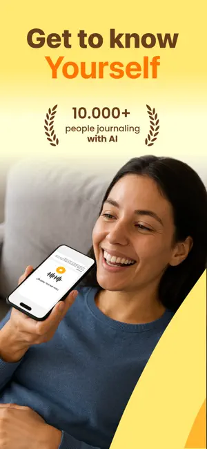 GoodMood: Guided Voice Journal screenshot 1