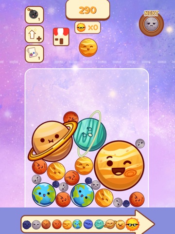 Fruit Pop Merge iPad screenshot
