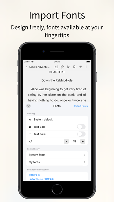 PureLibro: ebook reader screenshot 5