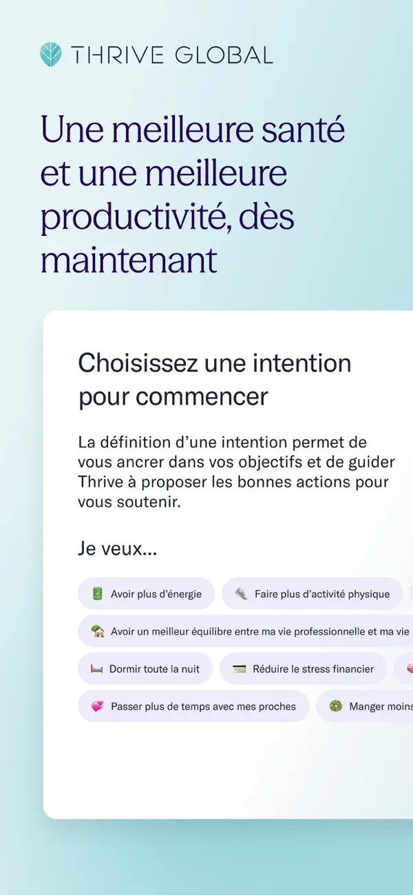 Screenshot #1 pour Thrive Global