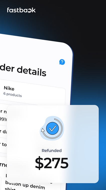 Fastback: Instant Refunds