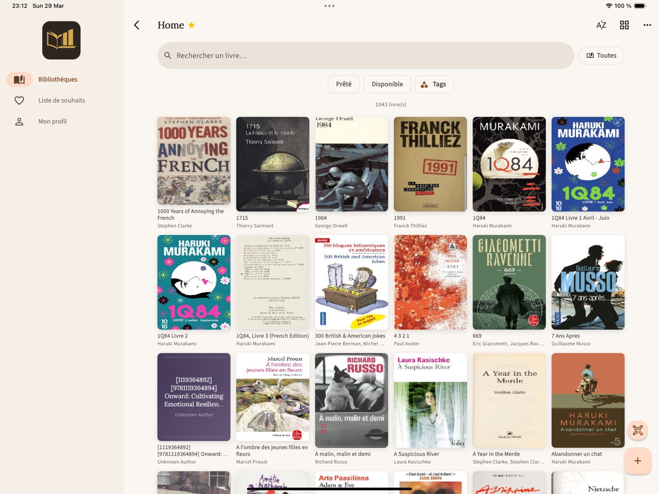 iPad screenshot