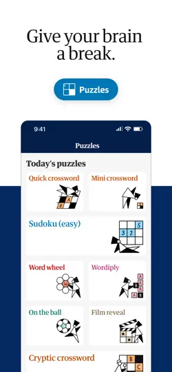 Capture d'écran de The Guardian - EU & World News sur iPhone 6