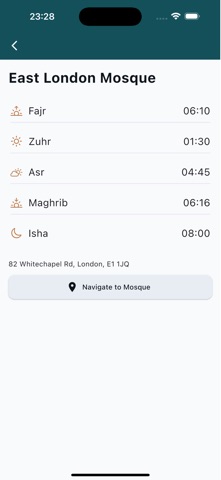 Tower Hamlets Mosques screenshot