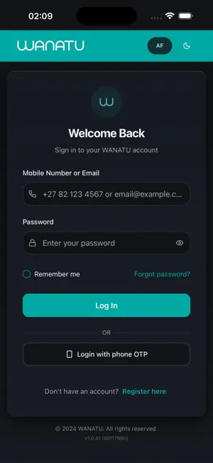 Wanatu screenshot 1
