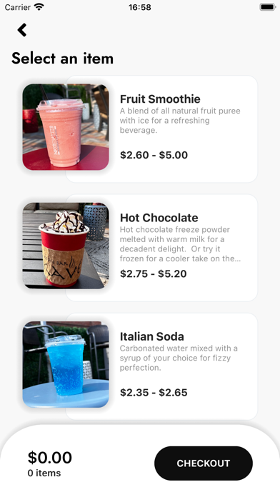 Kave Coffee Bar Screenshot
