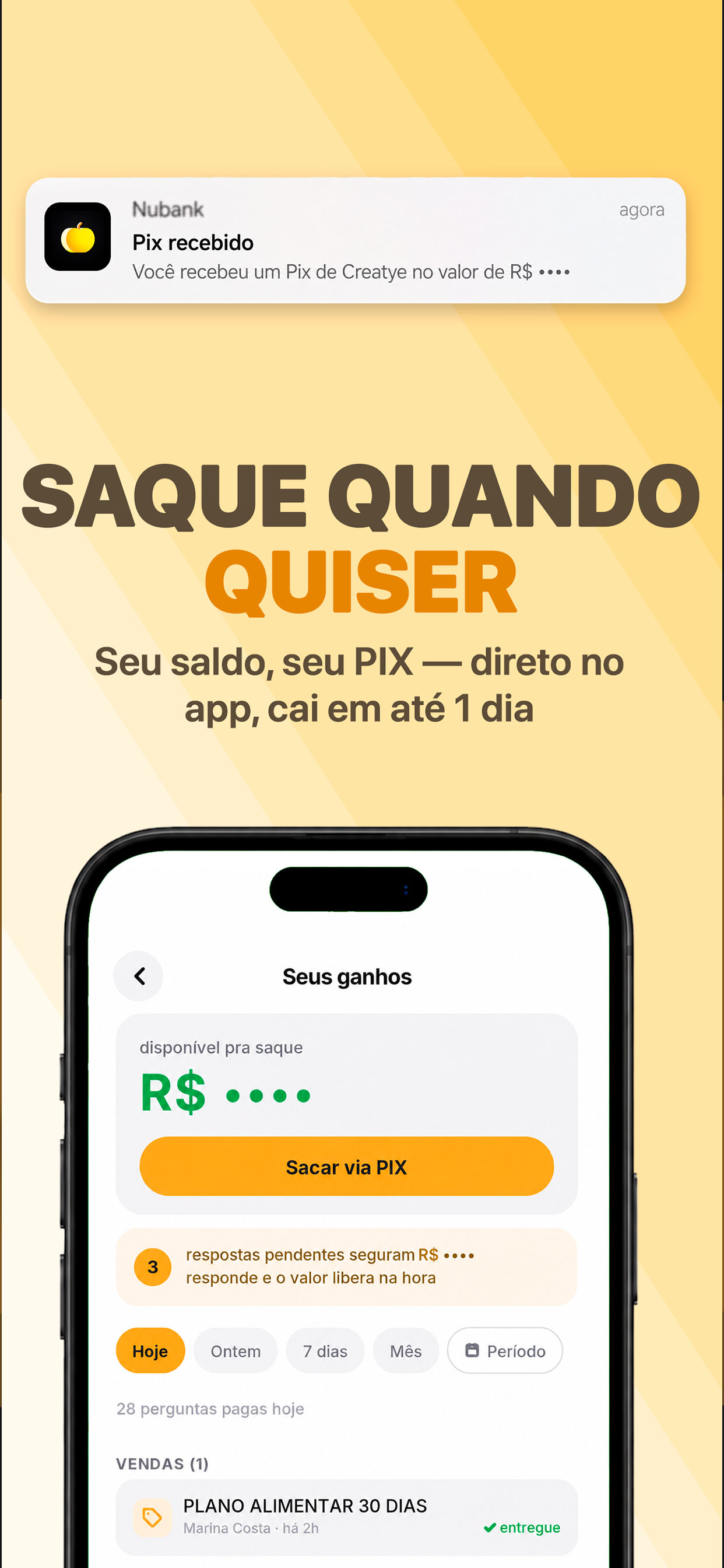 Creatye: Perguntas Pagas screenshot 6