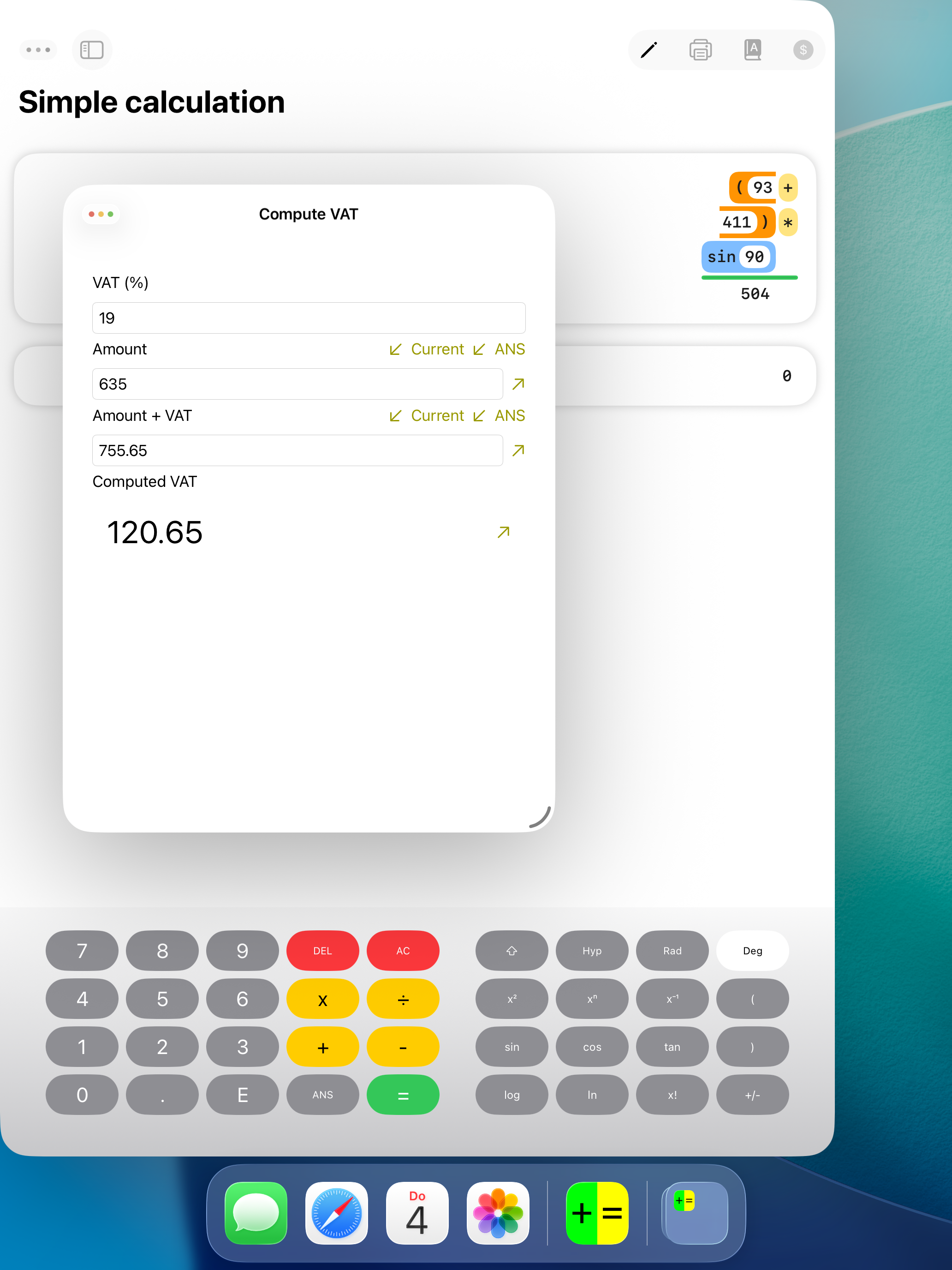 ExtCalc screenshot 13