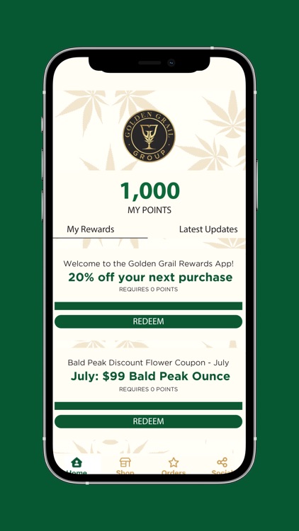 Golden Grail Rewards