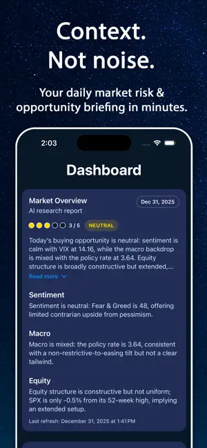 Market Compass AI screenshot 1