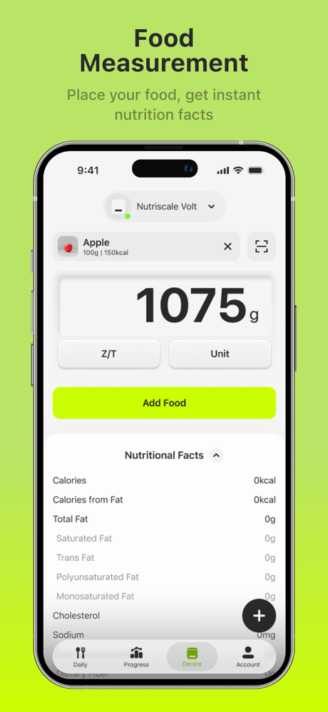 NutriScale AI screenshot 1