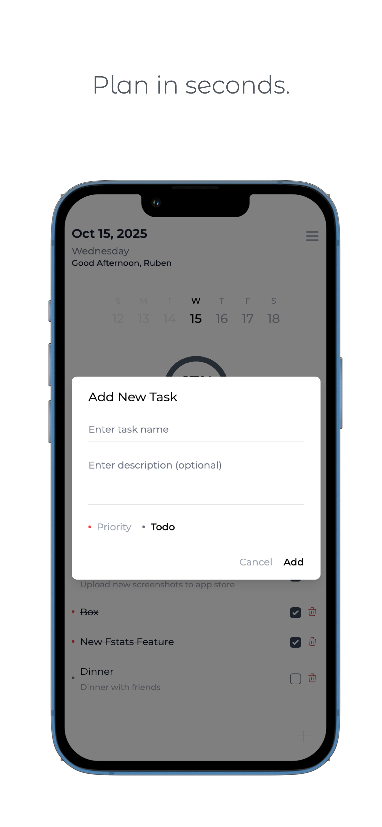 Timebox - Day Manager
