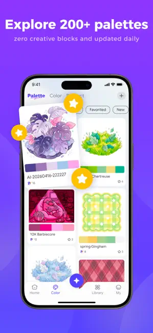ChroMuse - Smart Coloring iPhone screenshot 3