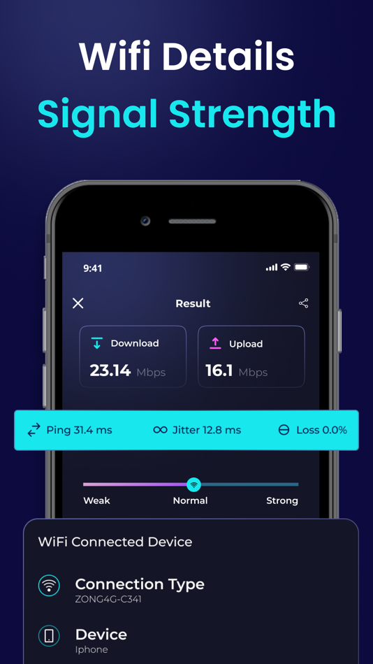 #2. WiFi Analyzer - Internet Speed (iOS) Podle: BJS Soft Solutions LLC