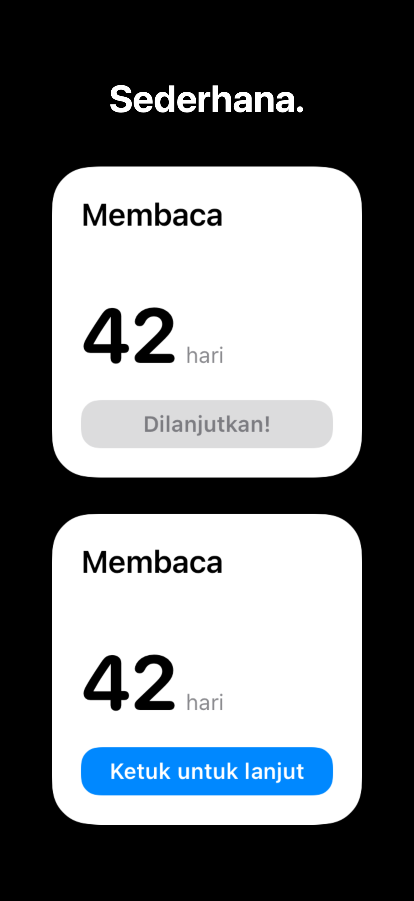 KeepGoing - Habit Tracker iOS screenshot 3 showing app interface