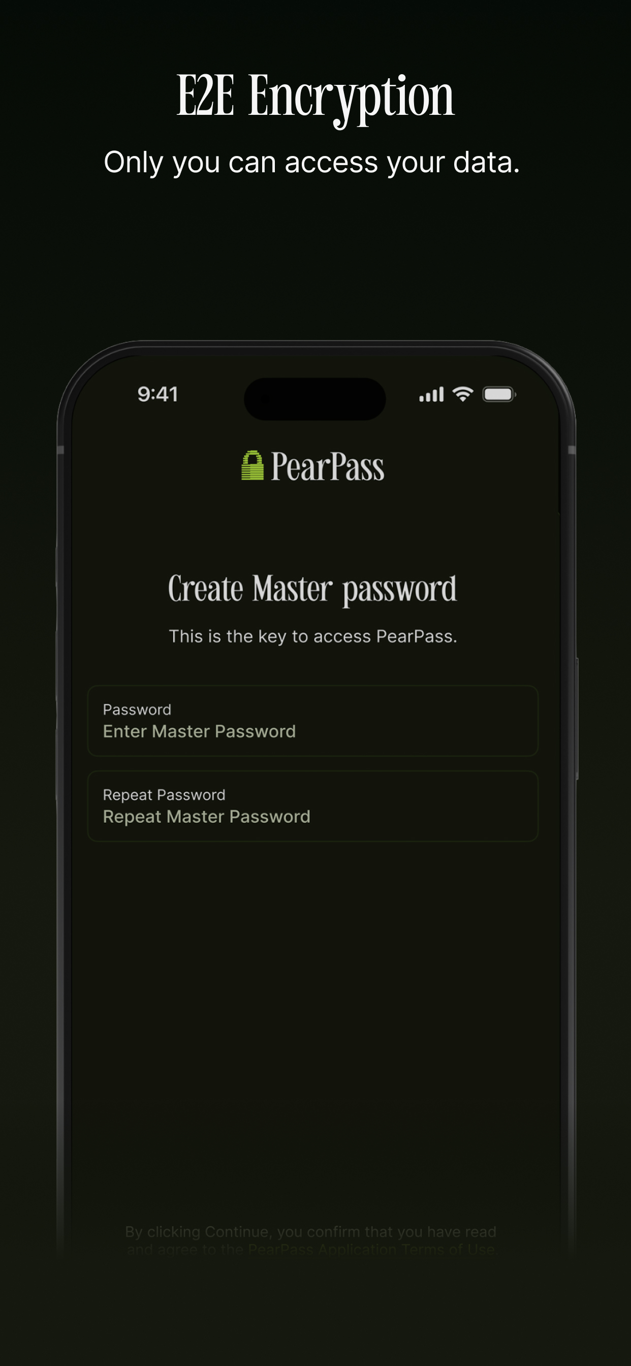 PearPass screenshot 5