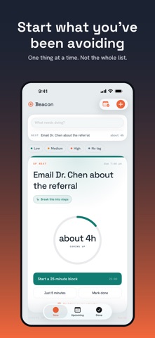 Beacon: ADHD Reminders Screenshot 1 of 9