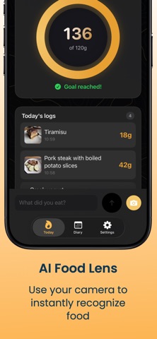 Protein Tracker - AI Screenshot 3 of 4